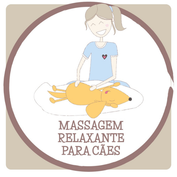 Selo do Curso Híbrido de Massagem Relaxante para Cães
